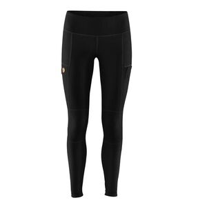 Fjallraven Women's Black Abisko Trail Leggings